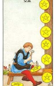 8 of pentacles